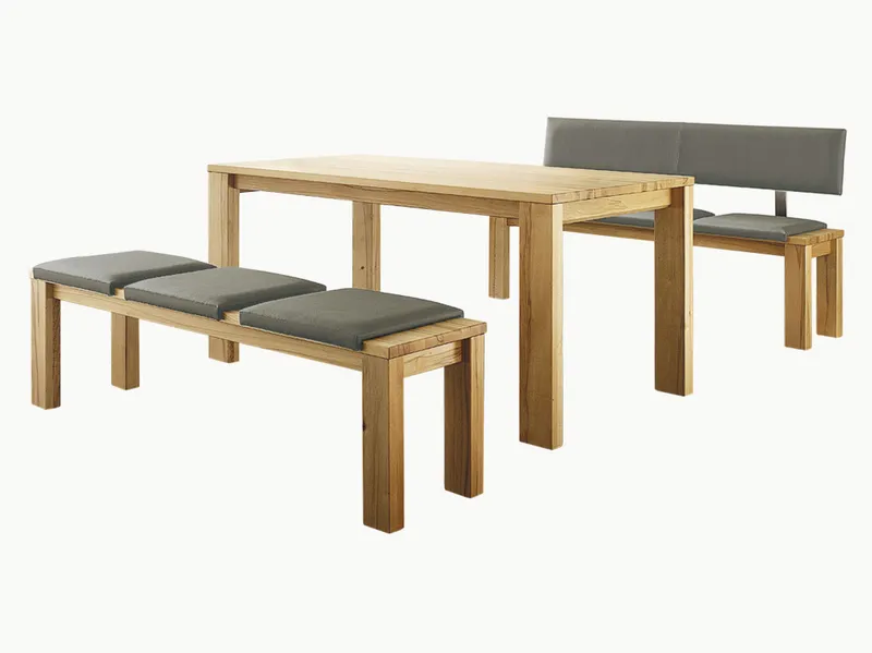 allnatura allnatura Sitz- und Lehnenkissen "Lavolo" - Schnäppchen 2127-03293 | Sitzkissen für Banktiefe 45 cm | Sitzbreite 43 cm | Echtleder, Schwarz, – Produktbild 2 von 2