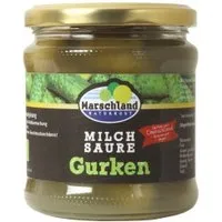 Marschland Salz-Dillgurken im Glas, milchsauer fermentiert – Produktbild 1 von 1