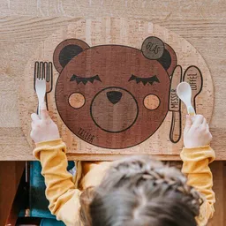 Clarissakork Clarissakork Kinder Tischset Enjoying Bear – Produktbild 1 von 1