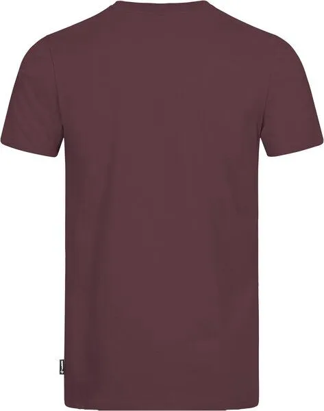 Lexi&Bö Lexi&Bö Herren Basic T-Shirt, Windsor wine (rot), – Produktbild 2 von 2