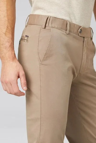 Meyer MEYER Fairtrade Baumwollchino, Braun (camel), – Produktbild 4 von 4