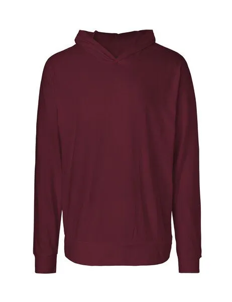 Neutral® - 3FREUNDE Neutral® - 3FREUNDE Unisex Jersey Hoodie, Bordeaux, – Produktbild 1 von 4