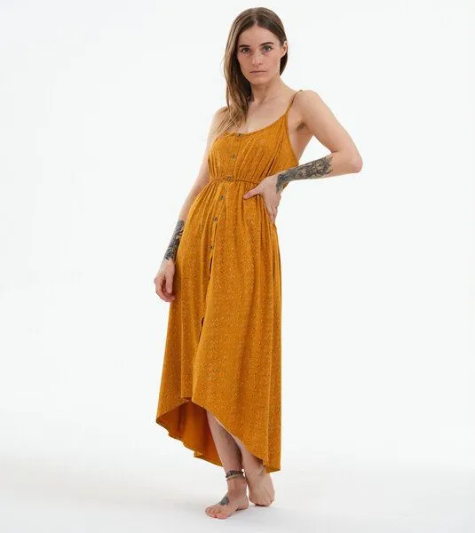 Gary Mash GARY MASH Kleid Amelia aus LENZING ECOVERO Mix, Gelb, – Produktbild 2 von 4