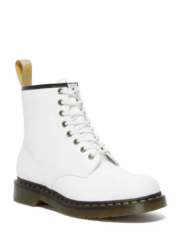 Dr. Martens Dr. Martens 1460 Vegan Kemble Ankleboots, Weiß, – Produktbild 2 von 5
