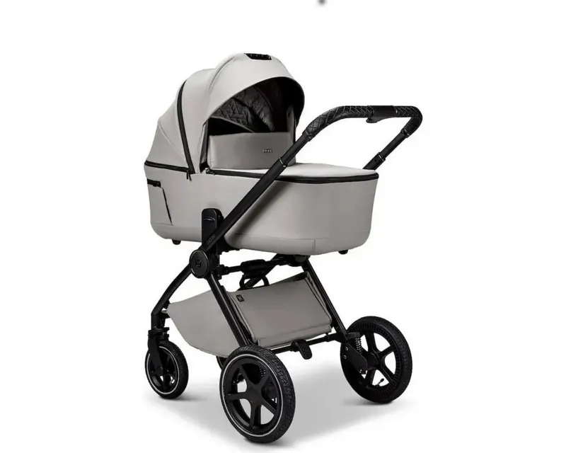 Moon Moon Kombi-Kinderwagen Gio 2.0 2in1 SET - Ghost, Grau, – Produktbild 4 von 5