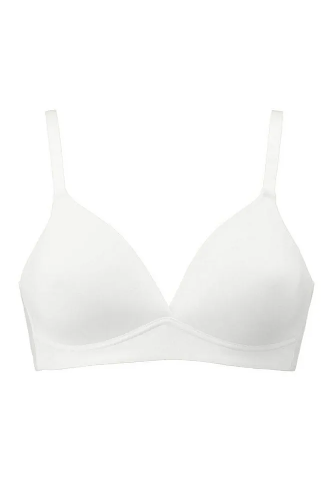 hessnatur hessnatur Triangel-BH bügellos aus TENCEL™ Modal (1-tlg), Weiß, – Produktbild 2 von 5