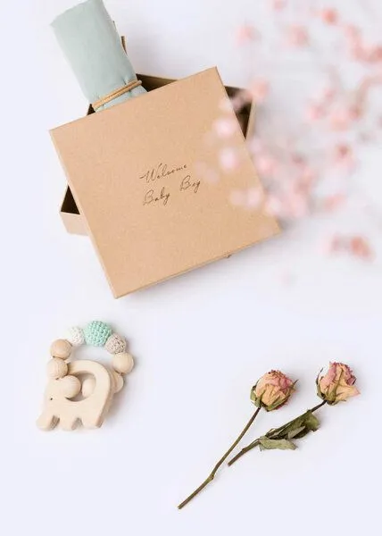 NoniKids Berlin NoniKids Berlin NoniKids Geschenkebox *Petit Animals* mint I GOTS & Bio – Produktbild 8 von 8