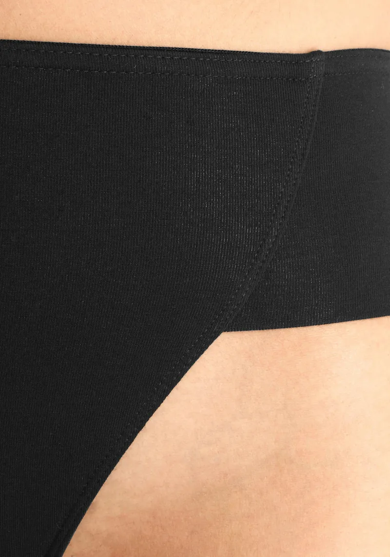 petite fleur by Lascana Formstring schwarz, Schwarz, – Produktbild 3 von 3