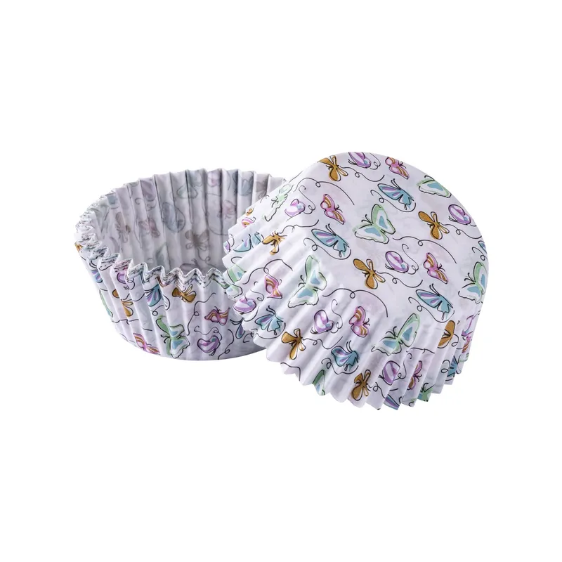 ZENKER Zenker Muffinförmchen Schmetterling, Ø5cm, 50 Stk. – Produktbild 1 von 2