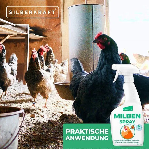 Silberkraft Silberkraft Milbenspray Hühner & Geflügel – Produktbild 5 von 5
