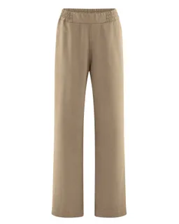 HempAge Hempage Damen vegan Hose Leicht Shitake Braun – Produktbild 1 von 1