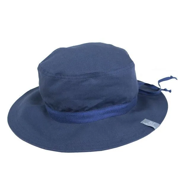 Pickapooh Pickapooh groß u klein Sonnenhut mit breiter Krempe V-SCHUTZ Bio Baumwolle, Marine, – Produktbild 1 von 2