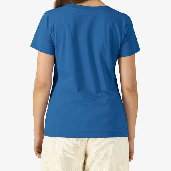 YTWOO YTWOO Mid-Light Damen T-Shirt Slim Fit, Royal blue, – Produktbild 4 von 4