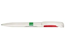 RITTER CARES RITTER CARES Druckkugelschreiber 'BioPen' kirschrot transparent – Produktbild 1 von 1