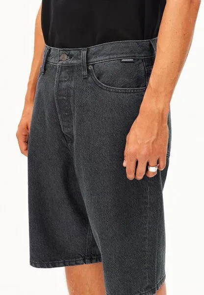ARMEDANGELS ARMEDANGELS BAGGY Herren Jeans-Shorts aus Baumwoll-Lyocell-Mix, Blue, – Produktbild 3 von 4