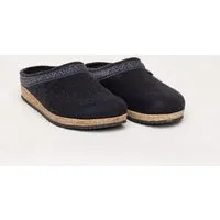 Stegmann Stegmann Filzclog 108 aus 100% edler Merino-Wolle für Damen & Herren | Hochwertiger Filz-Hausschuh - Made in Tirol, Schwarz, – Produktbild 1 von 3