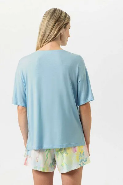 mey Mey T-Shirt | FSC-Modal | Pure Chic, Breezy blue, – Produktbild 2 von 3