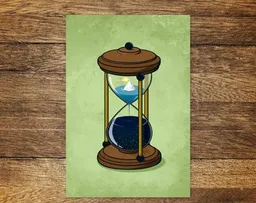 Atelier Robert Richter Postkarte Modell: "Time" – Produktbild 1 von 1