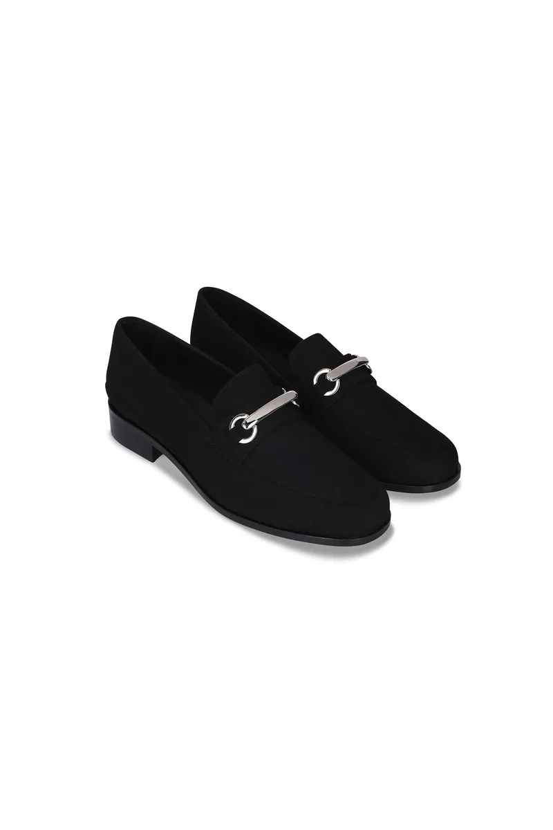 NAE NAE Damen vegan Loafer Anne Schwarz, Schwarz, – Produktbild 2 von 2