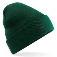 Beechfield Beechfield Damen / Herren Beanie mit Bündchen, Grün (bottle), – Produktbild 1 von 1