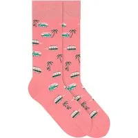 von Jungfeld VON JUNGFELD Bio-Socken "Van Life", coral pink, Gr. 43/46 – Produktbild 1 von 1