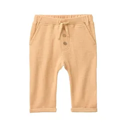 People Wear Organic People Wear Organic Sweat Hose, gelb uni, Bio-Baumwolle – Produktbild 1 von 1