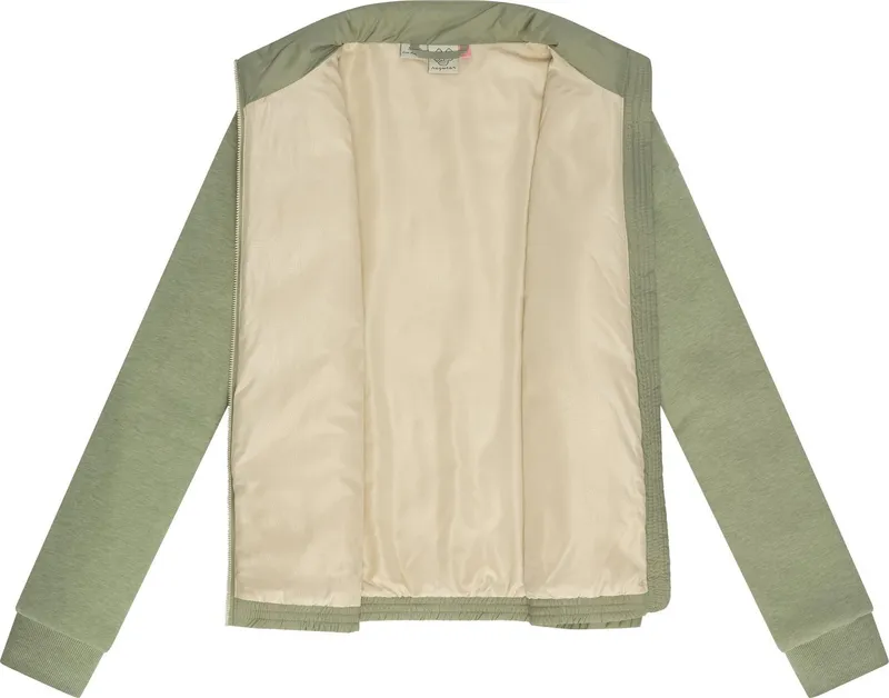 ragwear ragwear Outdoorjacke Zabava Leichte gesteppte Übergangsjacke mit weichen Ärmeln, Grün, – Produktbild 1 von 5