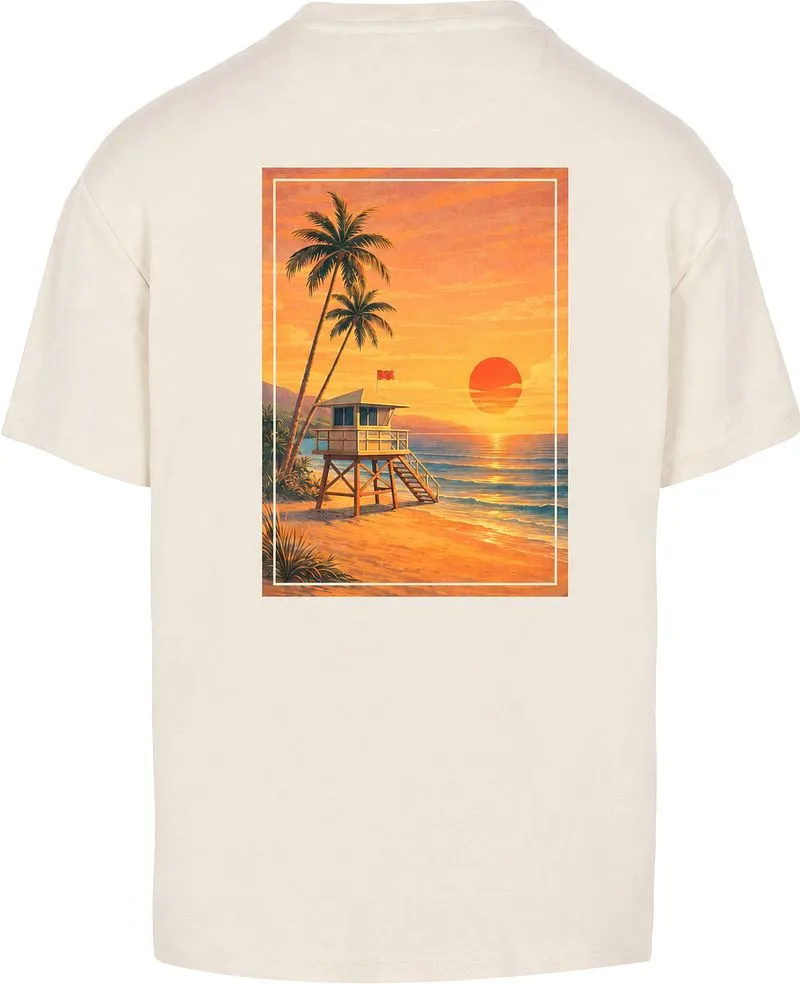 Suitable Suitable Rink T-Shirt Backprint Heavy Jersey Ecru - Größe M, Wollweiß, – Produktbild 2 von 5