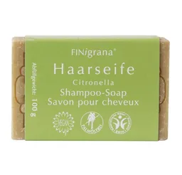 Finigrana Finigrana Haarseife Aleppo Haarseife - Citronellaöl 100g – Produktbild 1 von 1