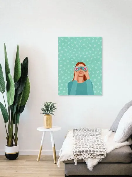 Photocircle Photocircle Wandbild / Poster / Leinwand - Looking for Love – Produktbild 4 von 4