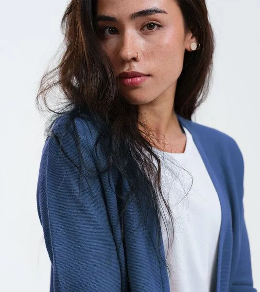 Gary Mash GARY MASH Cardigan Libby aus Feinstrick, Blau kräftig, – Produktbild 2 von 4