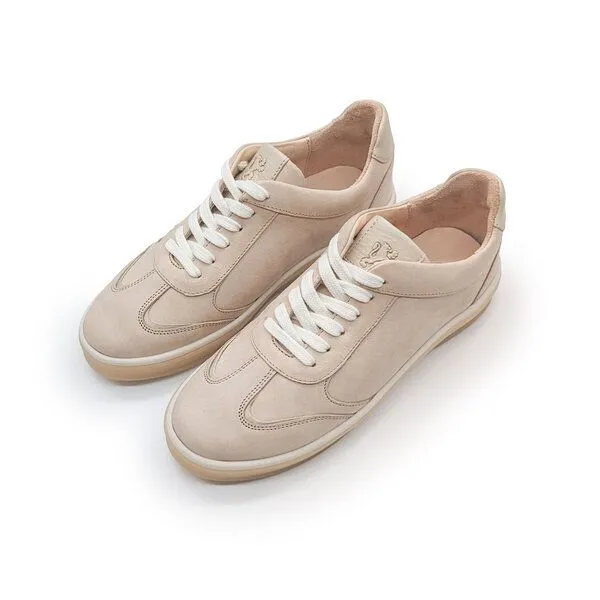 Werner 1911 Werner 1911 Bio-Sneaker aus Naturleder – Eichelhäher – IVN-zertifiziert, Sand, – Produktbild 1 von 3