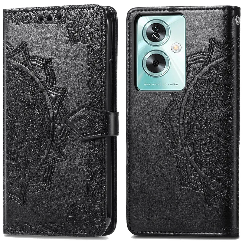 imoshion imoshion Mandala Klapphülle für das Oppo A79, Schwarz, – Produktbild 1 von 1