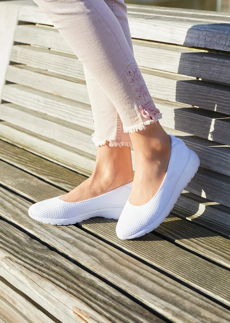 Lascana Ballerina, Weiß, – Produktbild 3 von 3
