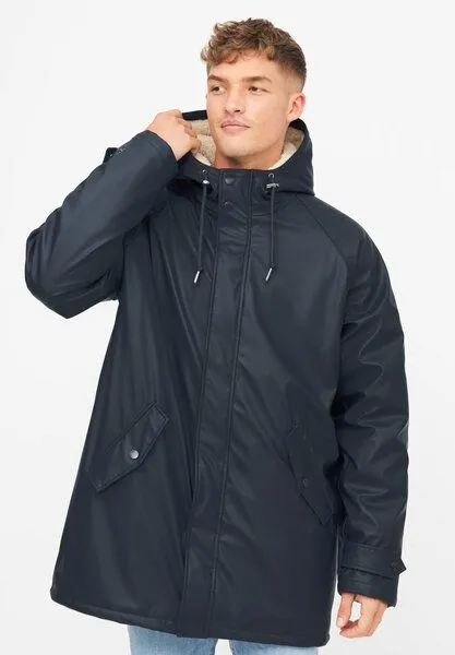 derbe derbe Winterjacke „Trekholm“, Navy/off white, – Produktbild 1 von 4