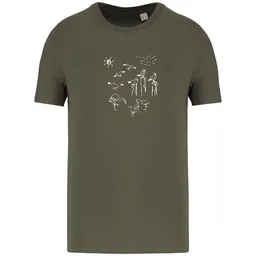 Greenspired Greenspired Basic Bio T-Shirt Nr.4 Coastal Life 155g/m² XXS - 4 XL – Produktbild 1 von 1