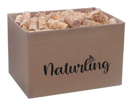 naturling naturling Holzwolle Anzünder gewachst 2,5kg - ca. 200 Anzünder - mit Vorratsbeutel – Produktbild 1 von 1