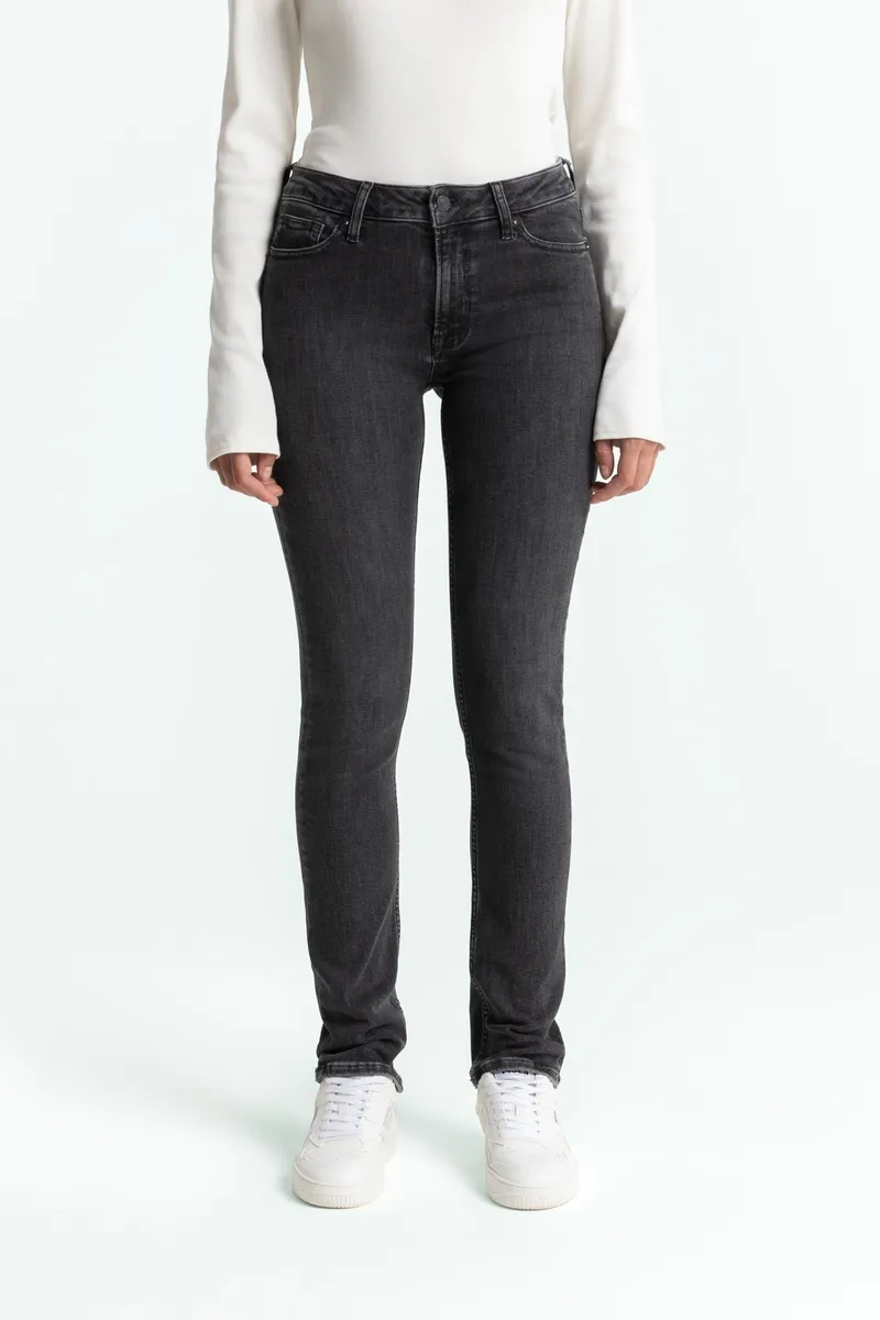 Kings Of Indigo Kings of Indigo Damen vegan Jeans Emi Journey Grau, Dunkelgrau, – Produktbild 1 von 1