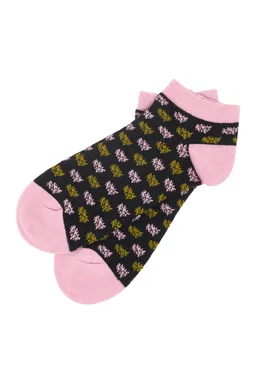Tranquillo Sneakersocken Sofiee aus Bio-Baumwolle - rose / 35–38 – Produktbild 1 von 1