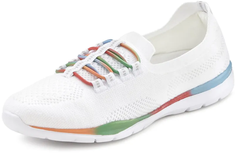 Lascana Sneaker, Weiß-multi, – Produktbild 2 von 3
