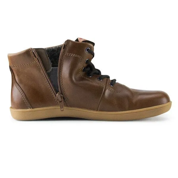 Doghammer Doghammer Wasserfeste Barfuß-Stiefelette - Terrar Leather High WP, Brown (braun), – Produktbild 4 von 4