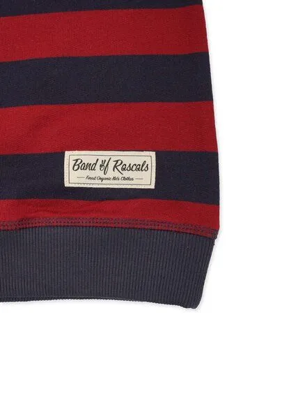 Band of Rascals Band of Rascals Striped Sweat, Navy-red, – Produktbild 4 von 4
