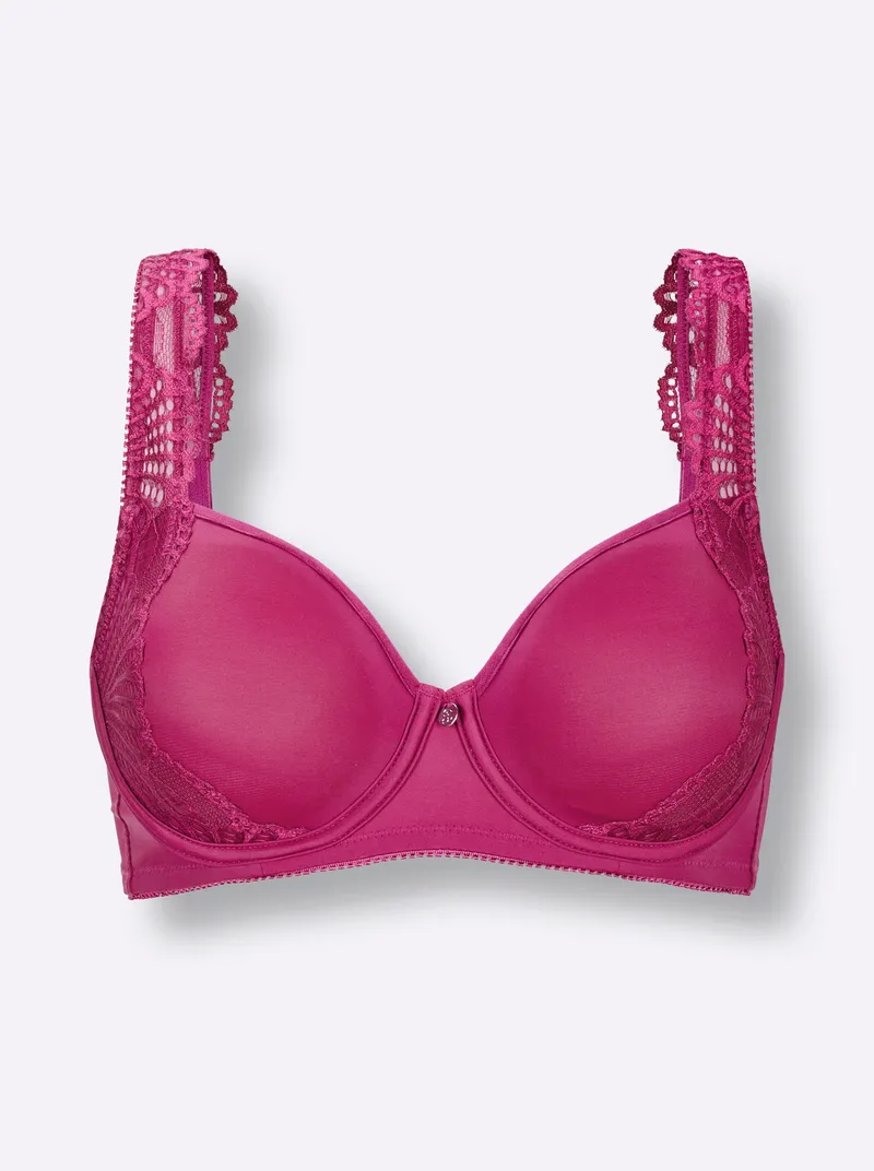 wäschepur Entlastungs-BH mit Bügel magenta, Magenta, – Produktbild 1 von 2