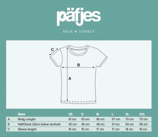 päfjes päfjes Fuchs & Hase - Frauen T-Shirt - Fair gehandelt aus Baumwolle Bio - Slub, Gelb, – Produktbild 4 von 4