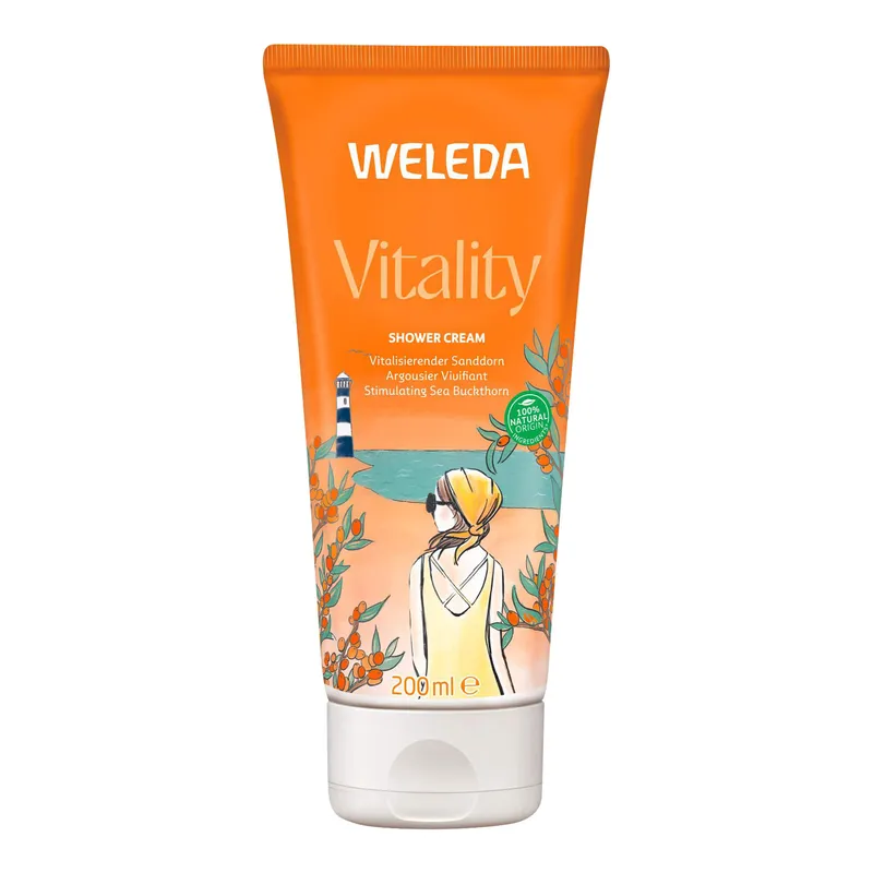 Weleda Weleda Vitality Shower Cream Sanddorn – Produktbild 1 von 5