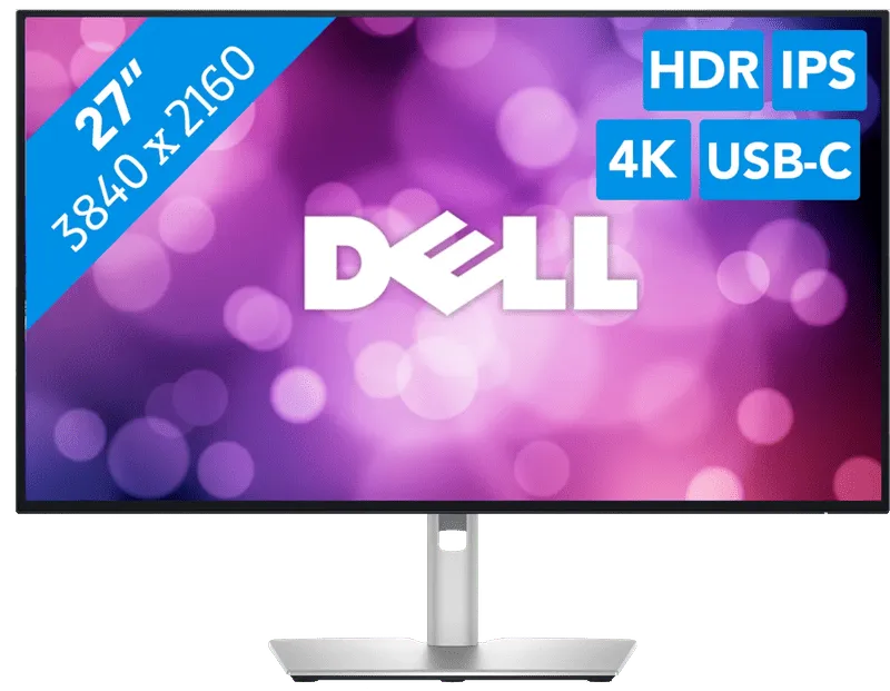 Dell Dell U2725QE, Silber, – Produktbild 2 von 6