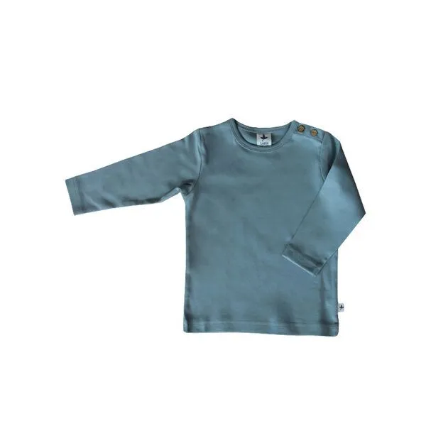 Leela Cotton Leela Cotton Langarmshirt, Hellgrau, – Produktbild 1 von 1