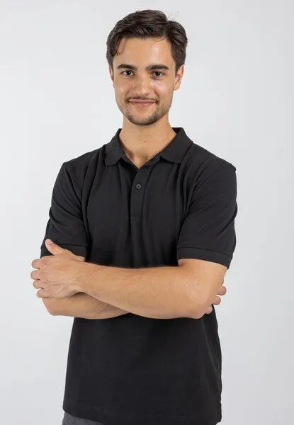 TORLAND TORLAND Herren Poloshirt PREPSTER, Schwarz (black), – Produktbild 1 von 4