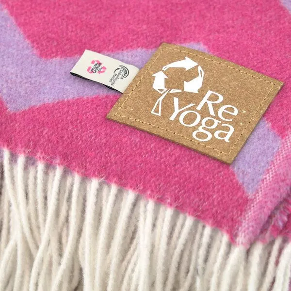 ReYoga ReYoga Ecoperta recycelte Yogadecke, Rosa, – Produktbild 3 von 4