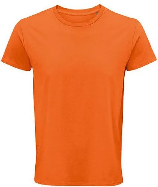 Sol's Sol's Herren T-Shirt Kurzarm Rundhals aus Bio - Baumwolle, Orange, – Produktbild 1 von 3